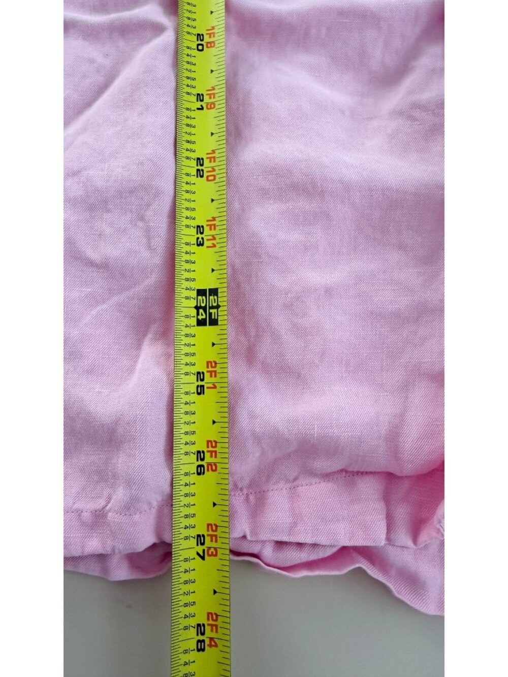 Polo By Ralph Lauren Mens L Pink Linen-Silk Blend Short Sleeve Button-Up Shirt - Picture 13 of 13